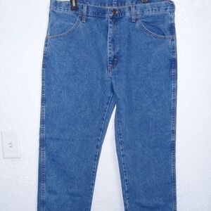 Wrangler Rustler Jeans Regular Fit Mens 38x29 Work Wear Denim Pants